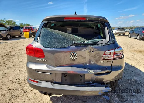 2013 Volkswagen Tiguan S из США, поврежденный, VIN WVGAV7AX8DW020795